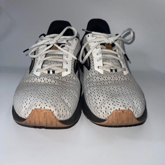 Brooks Men\'s Size 12 Anthem 5 Running Shoes White Black Tan 1104141D121‎ main image 7